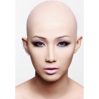 DA ĐẦU TRỌC HÓA TRANG ĐẦU TRỌC - SILICONE HÓA TRANG ĐẦU TRỌC - BALD CAP CHUYÊN NGHIỆP