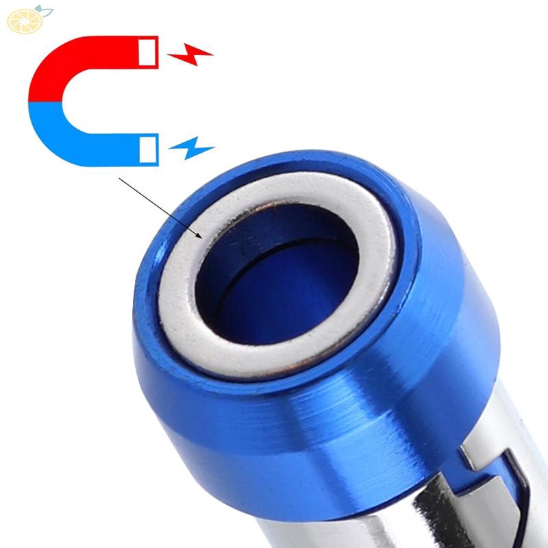Screwdriver Bits Accessories Workshop Equipment Nutdrivers Magnetic ring Anti-slip Metal Supplies High quality