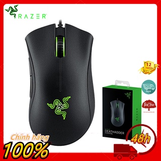 Original Razer DeathAdder Essential Chuột chơi game có dây Mice 6400DPI Cảm biến quang 5 độc lập -black-