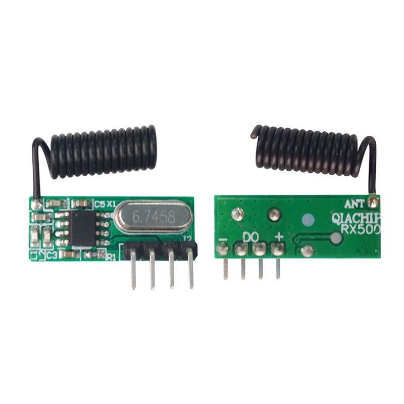 Mạch thu phát tín hiệu RF 433mhz 315Mhz Chưa giải mã, module thu phát không dây sóng RF