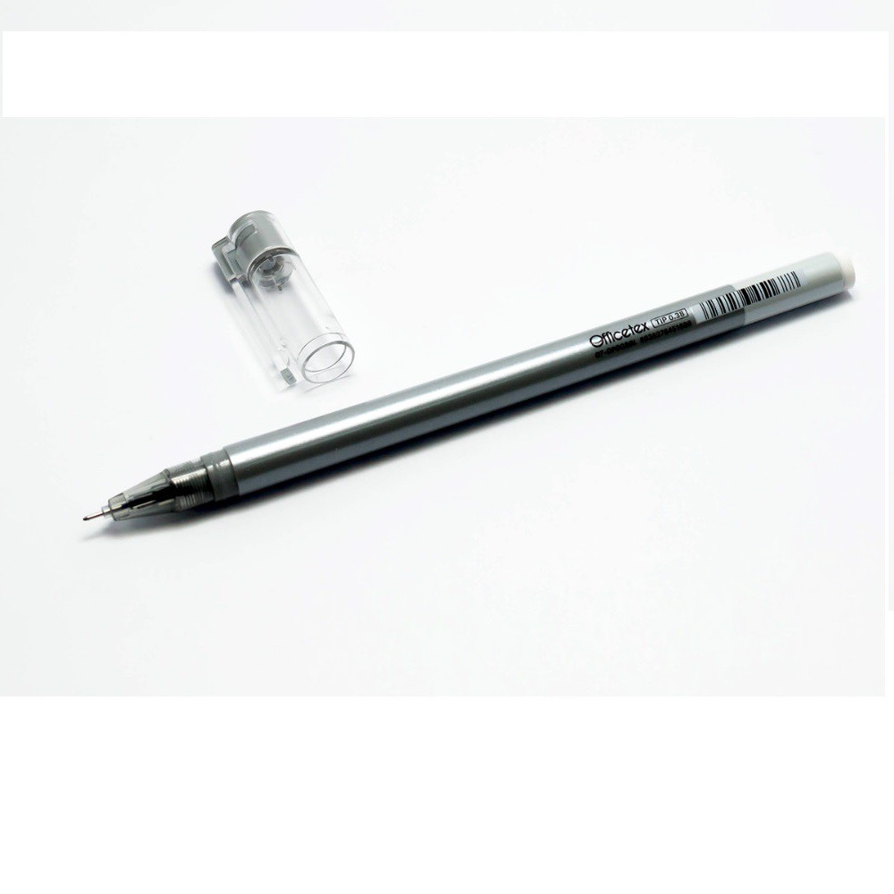 Combo 10 bút gel Officetex OT-GP008BL nét 0.38mm - Mực xanh