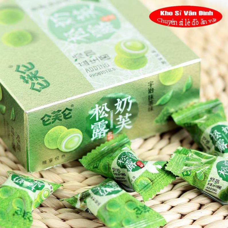 Kẹo trà sữa trân châu 3 vị. Ăn vặt nội địa. hộp 58g
