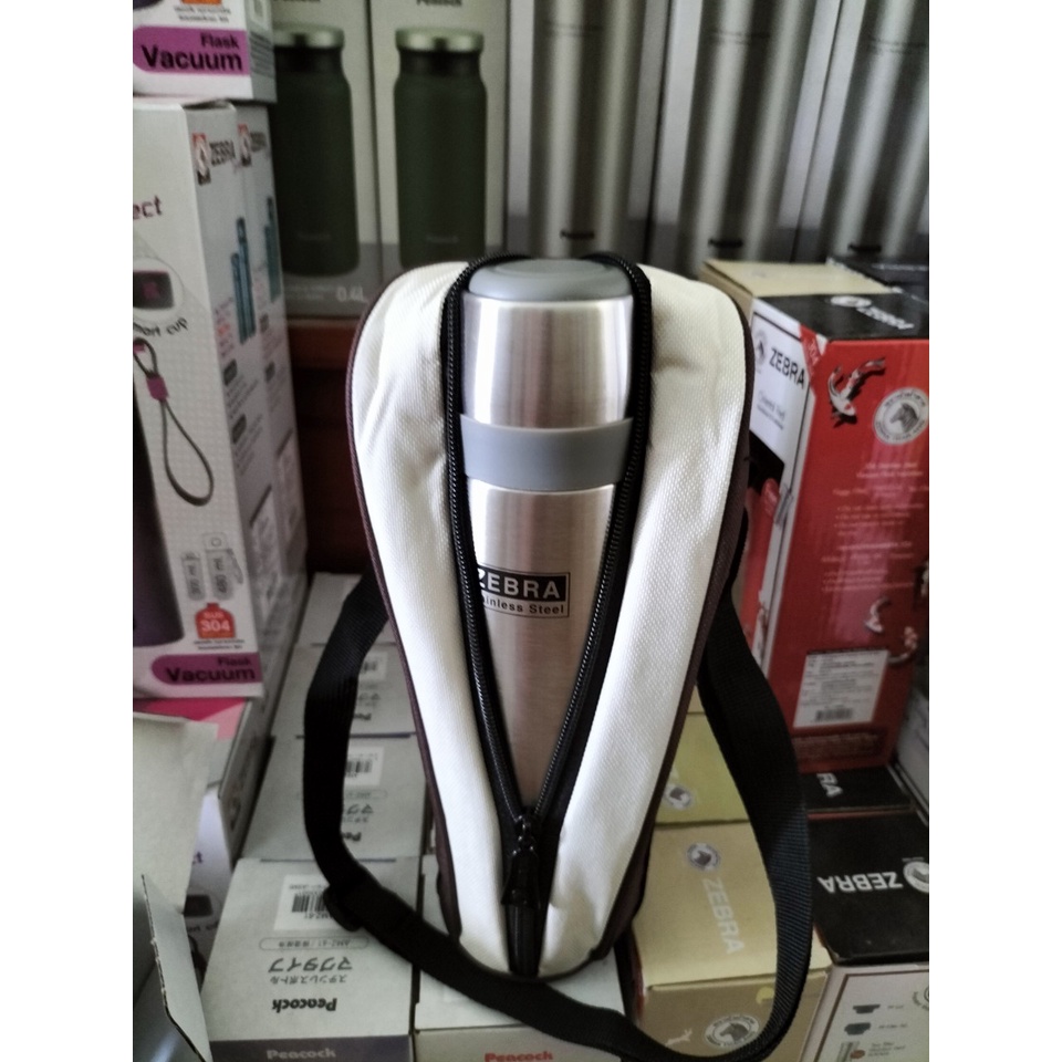 Bình giữ nhiêt Prima II 450ml - 112953 Zebra Thái Lan