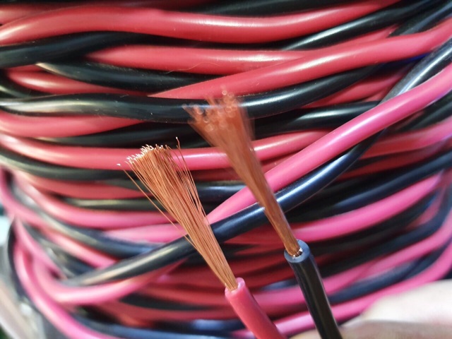 Cặp dây loa đã hoàn thiện 5m 2 vế kết hợp Jack bắp chuối