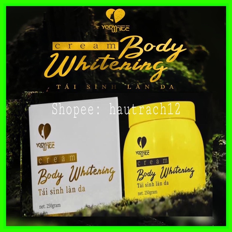 Combo Kem Body Bong Tái Tạo Da Phương Anh + Kem Body Phục Hồi Sau tái Tạo Yody White Phương Anh