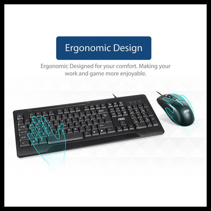 Bàn Phím + Chuột Máy Tính Aoc Km110 Kal029 | BigBuy360 - bigbuy360.vn