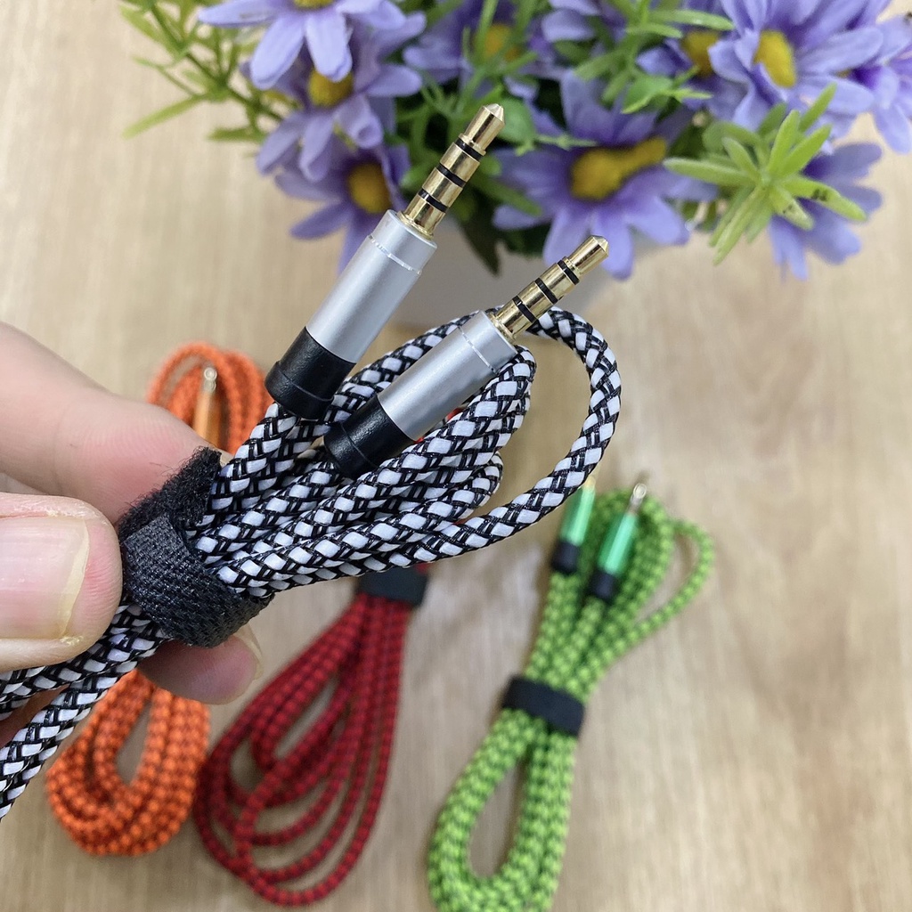 Dây 3.5mm 2 đầu truyền âm thanh chất lượng cao