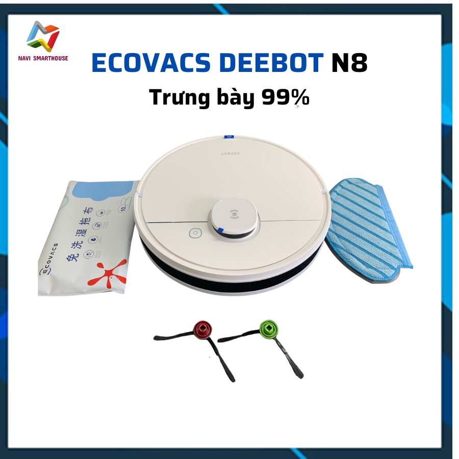 Robot hút bụi lau nhà thông minh Ecovacs Deebot N8 N8 pro T5 Fun Pro Plus robo máy hút bụi tự động thiết bị làm sạch sàn