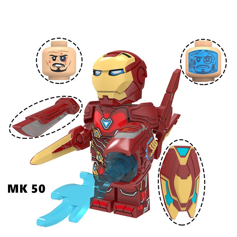 Đồ chơi lego mô hình nhân vật phim Avengers Iron Man KT1026