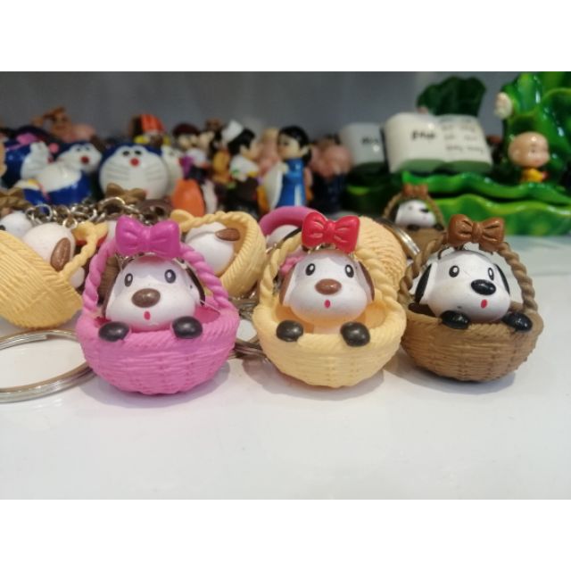 Móc khóa giỏ chó, mèo