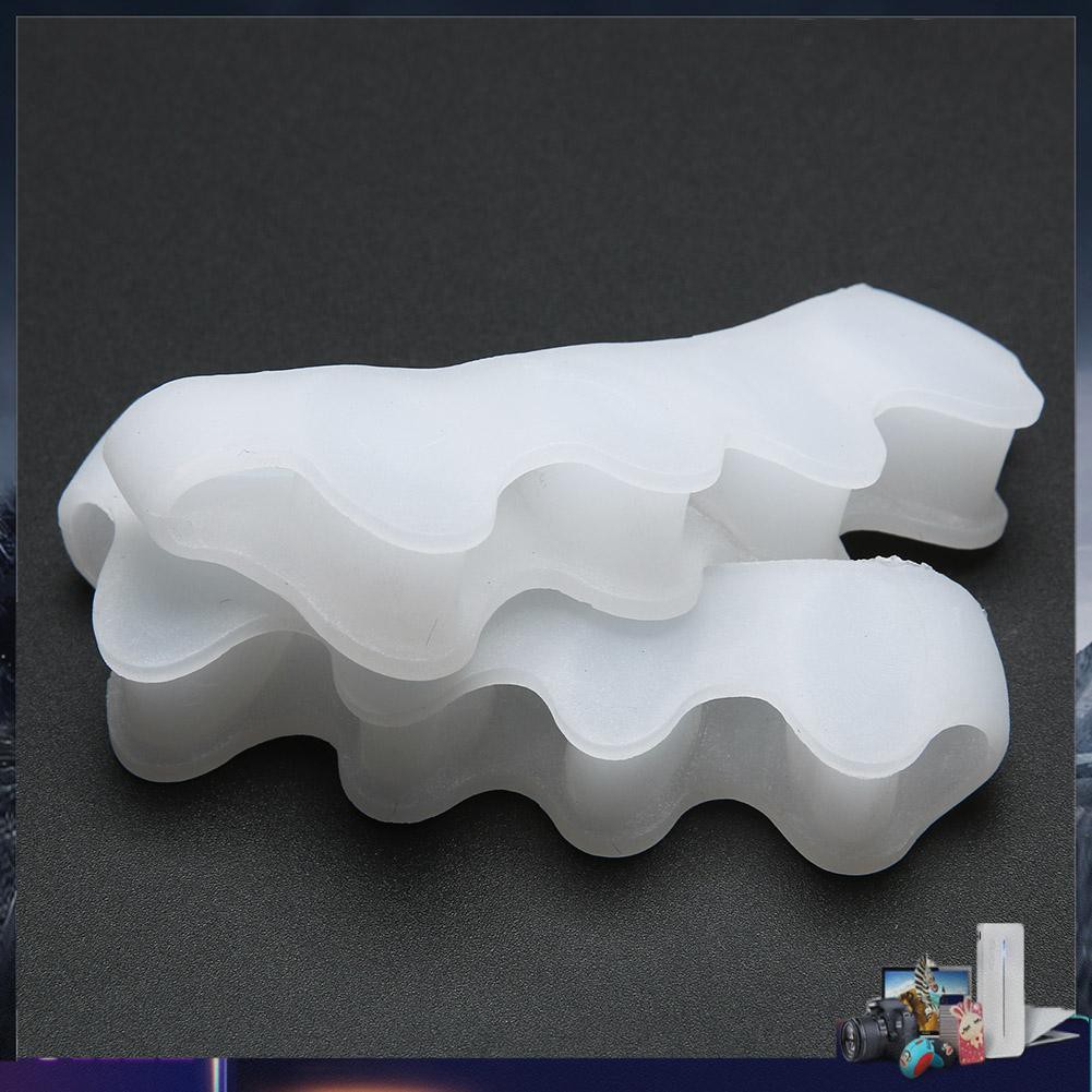 (Hàng Mới Về) Dụng Cụ Tách Ngón Chân Bằng Silicone Tiện Dụng