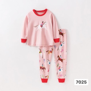 Bộ cotton Malwee bé gái sz 2-7y