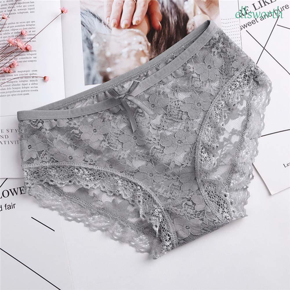 Quần Lót Nữ Không Đường May Họa Tiết Hoa Quyến Rũ