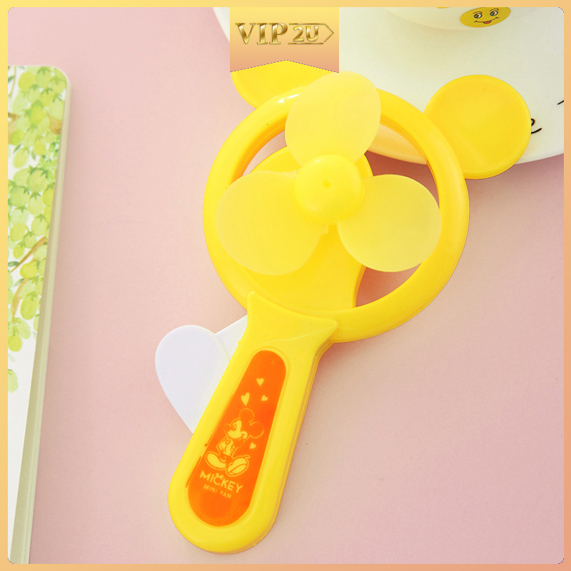 Quạt Cầm Tay Vip2U Kiểu Hoạt Hình Đáng Yêu | BigBuy360 - bigbuy360.vn