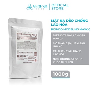 Mặt nạ dẻo chống lão hóa BIJINDO Modeling Mask C (Collagen), mờ thâm, giảm nám, tàn nhang, làm đều màu da 1000g