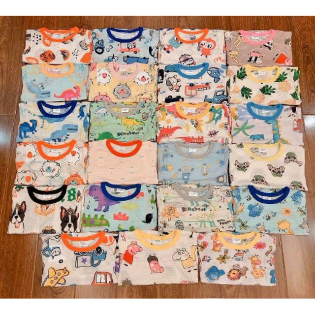 Cotton tre, bozip cho bé trai, bé gái size từ 0 - 20kg