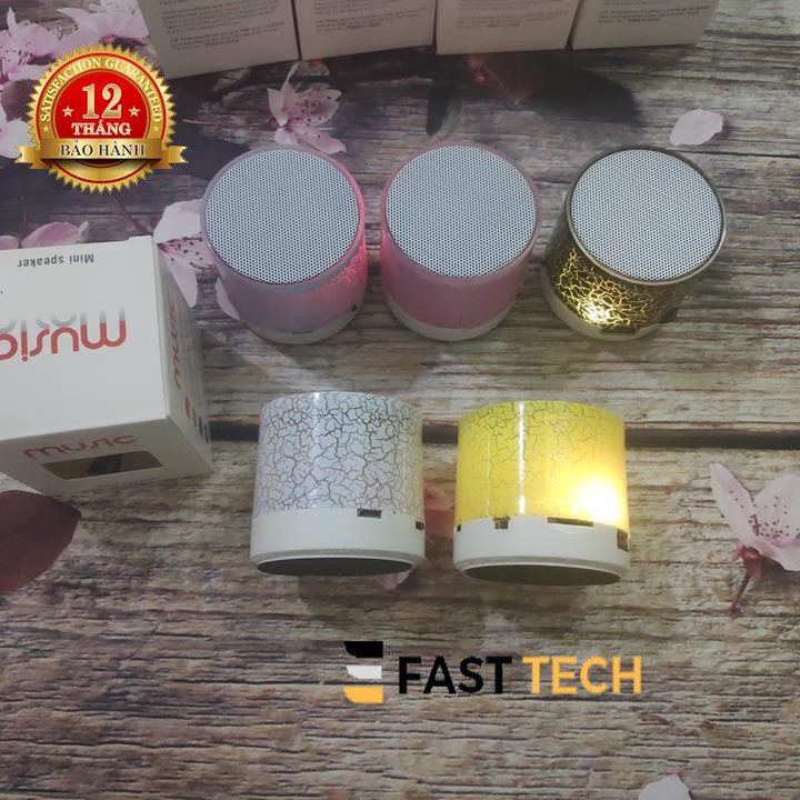 Loa Bluetooth Mini S10 Có Led nháy, Chất Âm Hay - Bảo hành 6 tháng 1 đổi 1