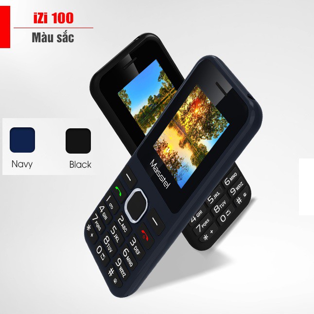 Máy điện thoại Masstel modem iZi100 2 sim 2 sóng + Tặng Kèm Sim 10 số  Viettel - Hàng Chính Hãng BH 12 Tháng | BigBuy360 - bigbuy360.vn
