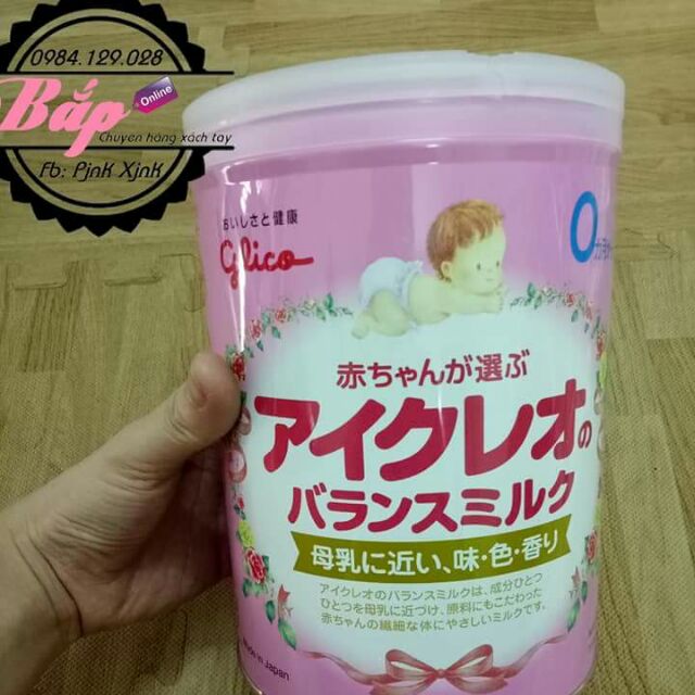 Sữa Glico số 0 , hàng xách tay Nhật
