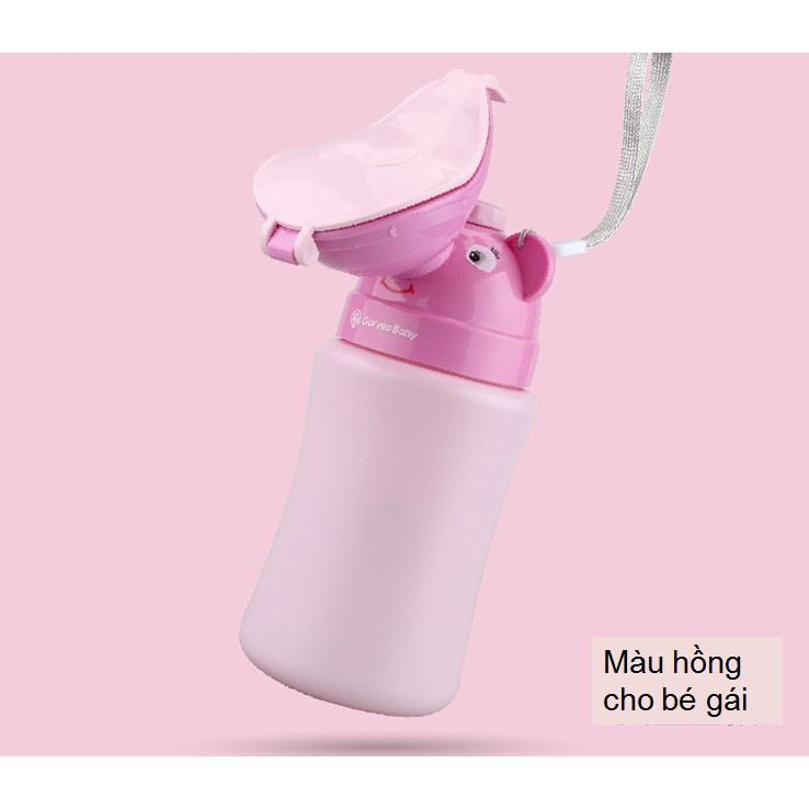 Bình đi tiểu mini tiện dụng cho bé khi du lịch, trên xe hơi, xe ôtô bệnh viện BTX mini