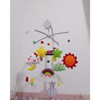 Treo nôi cầu vồng cho bé-Bé Chôm Chôm