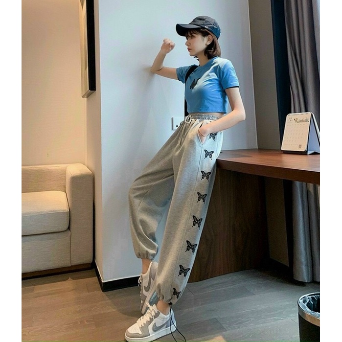 QUẦN NỈ IN VIỀN LINE RÚT GẤU XỊN XÒ FORM CHO NAM VÀ NỮ