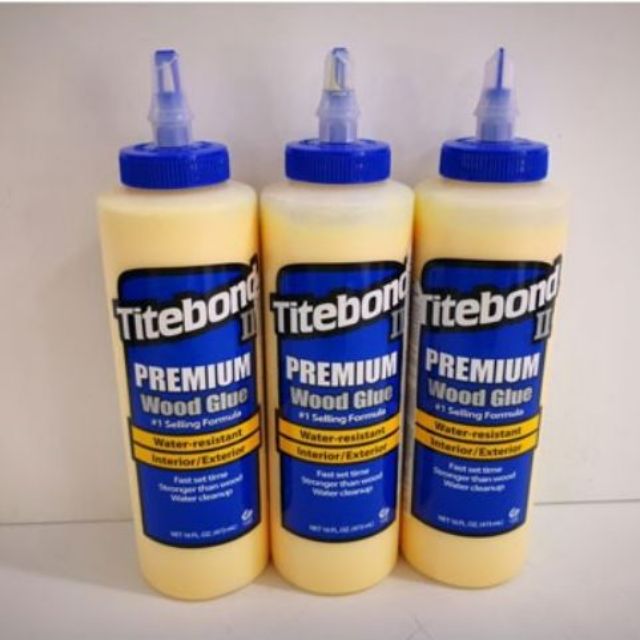 Keo dán gỗ TITEBOND II ngoài trời(473ml