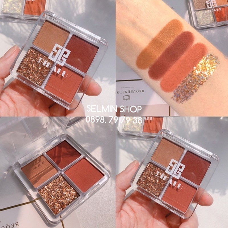 Phấn Mắt Nhũ Glitter Diamond Dupe 3CE, Romand - Mini Eyeshadow Makeup | WebRaoVat - webraovat.net.vn