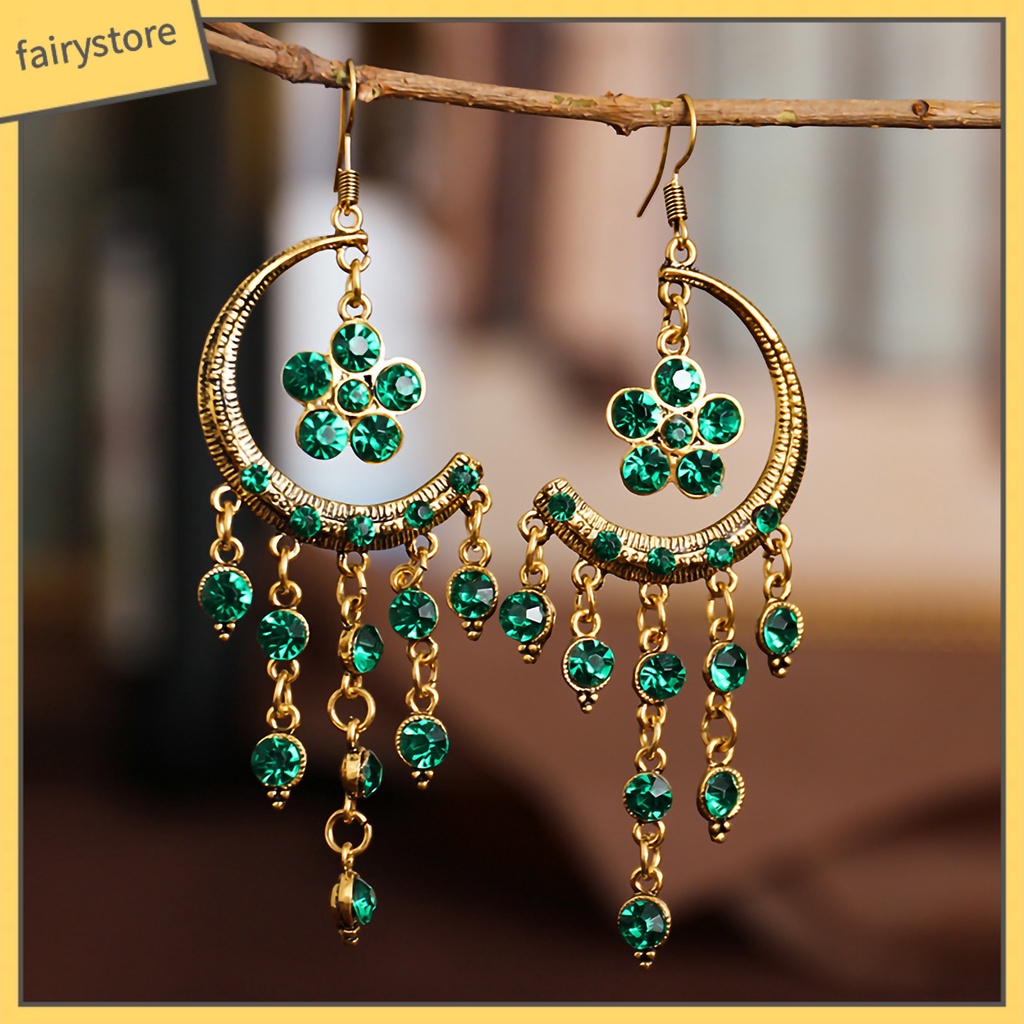 Khuyên tai dáng dài thiết kế thời trang dành cho nữ