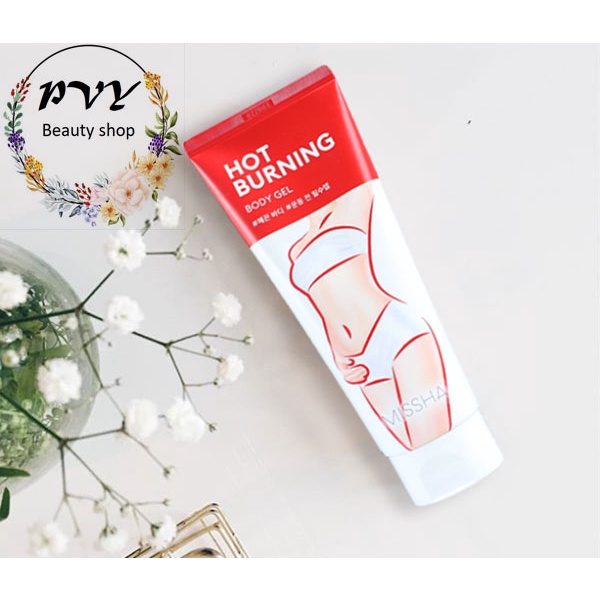 Kem tan mỡ Missha Hot Burning Perfect Body Gel. (Hàn Quốc) #Pvy Beauty