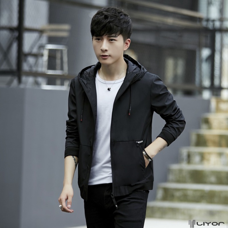 Áo khoác nam  áo gió nam vải dù 2 lớp dày dặn, chống thấm nước cao cấp, áo khoát đẹp Hàn Quốc - GTAKS23