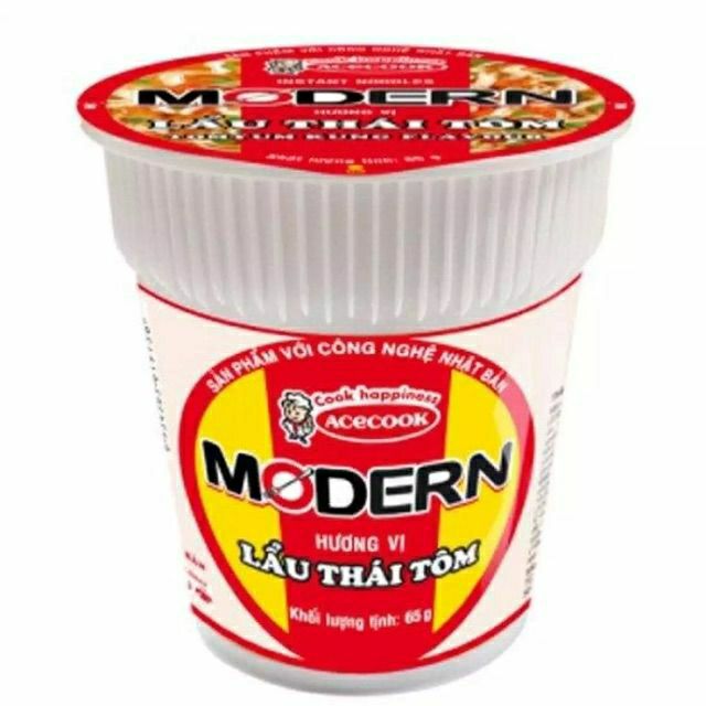 Mì ly Lẩu Thái Tôm Modern