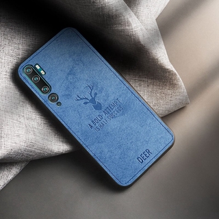  Xiaomi Mi Note 10 Lite Mi Note 10 Pro Case Deer Cloth Phone Case Soft Back Cover