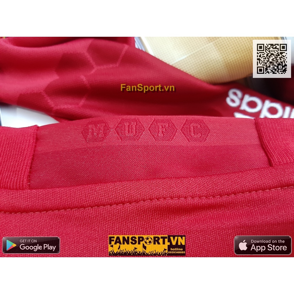 Áo đấu bóng đá Manchester United 2016-2017 home shirt jersey red BNWT AI6720 Adidas