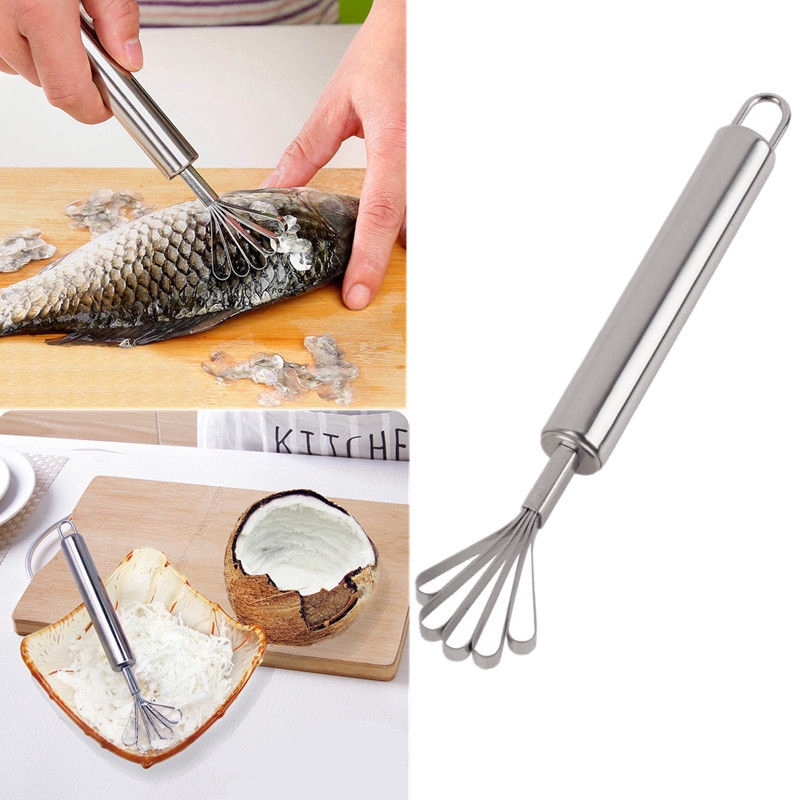 Cọ vệ sinh vảy cá bằng thép không gỉ