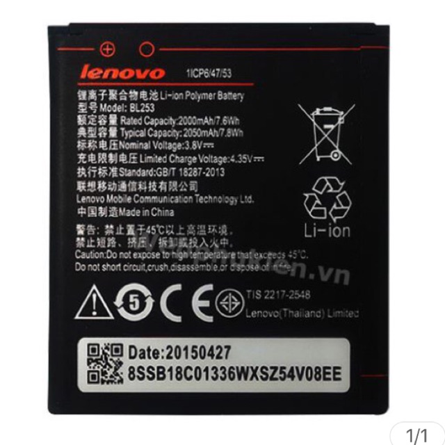 Pin xịn Lenovo BL253