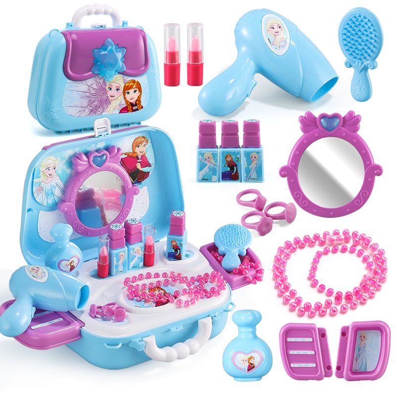 Bộ Trang Điểm Disney Frozen Elsa Princess Play House Dresser 