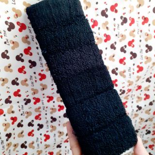 Len cột tóc màu đen loại cứng (bản to 3.5-4cm)