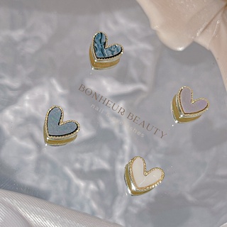 Charm trái tim nail gắn móng, trang trí nail