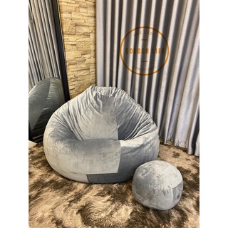 Ghế lười giọt nước Xám