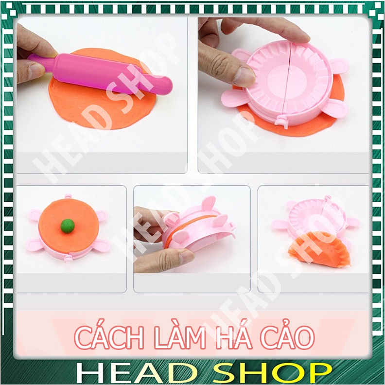 BỘ NẤU ĂN BẰNG ĐẤT NẶN DNNA, ĐỒ CHƠI LÀM MÌ, LÀM MÓN ĂN TỪ ĐẤT NẶN CHO BÉ HEADSHOP