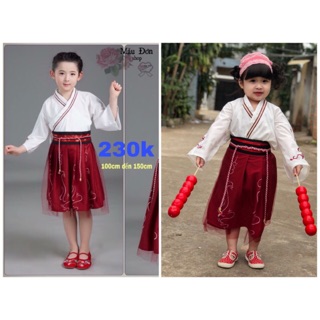 Hán phục cách tân cho bé. ( hàng ord)