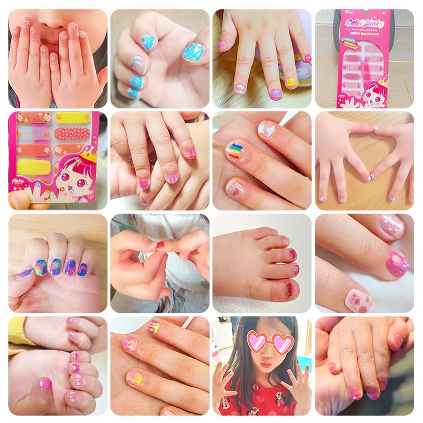 [I'm Pinky] Celeb Pinky Kids Gel Nail Sticker