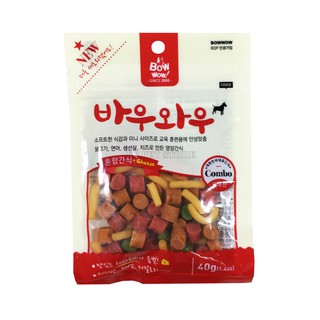 Snack Cho Chó Bowwow (3 loại, hỗn hợp, phomai, cừu)