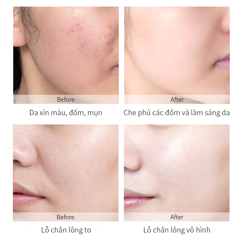 Kem Lót Trang Điểm Oilyoung 3 Trong 1 Spf35 Pa + + + Che Khuyết Điểm Dưỡng Ẩm Kiềm Dầu Làm Trắng Da 35g | BigBuy360 - bigbuy360.vn
