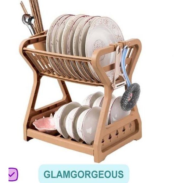 Giá Phơi Chén Dĩa Hai Tầng B0 Rd010 Giá Đỡ | BigBuy360 - bigbuy360.vn