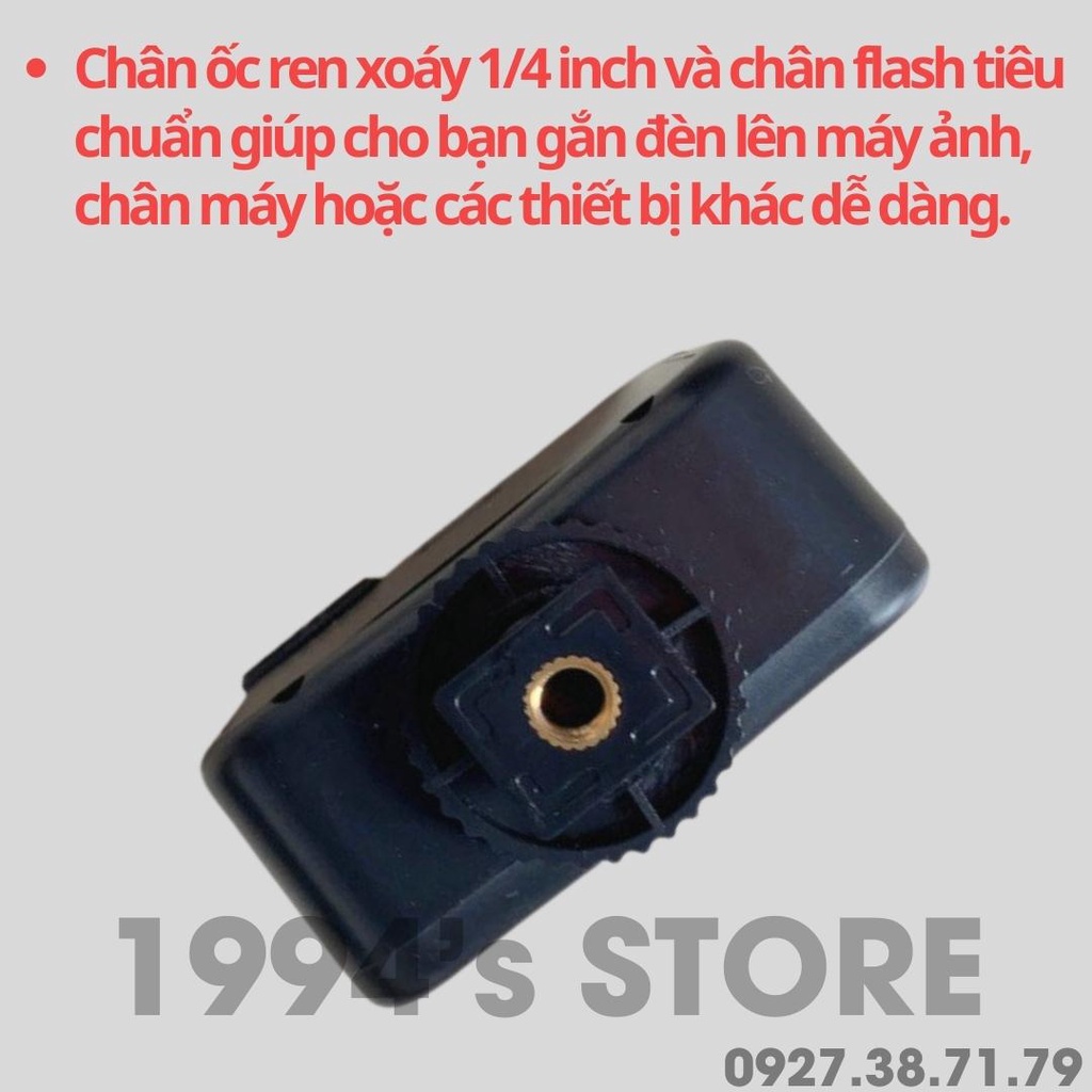 [CÓ SẴN] Đèn Led trợ sáng quay phim chụp ảnh W49 cho Điện thoại, Máy ảnh, Action Cam, GoPro, DJI Pocket, DJI Action ....