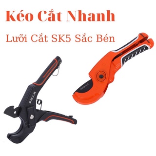 Kéo cắt nhanh ống nhựa-lưỡi cắt sk5 sắc bén-kéo cắt ống nhựa ppr-pvc-pe-kéo 36mm