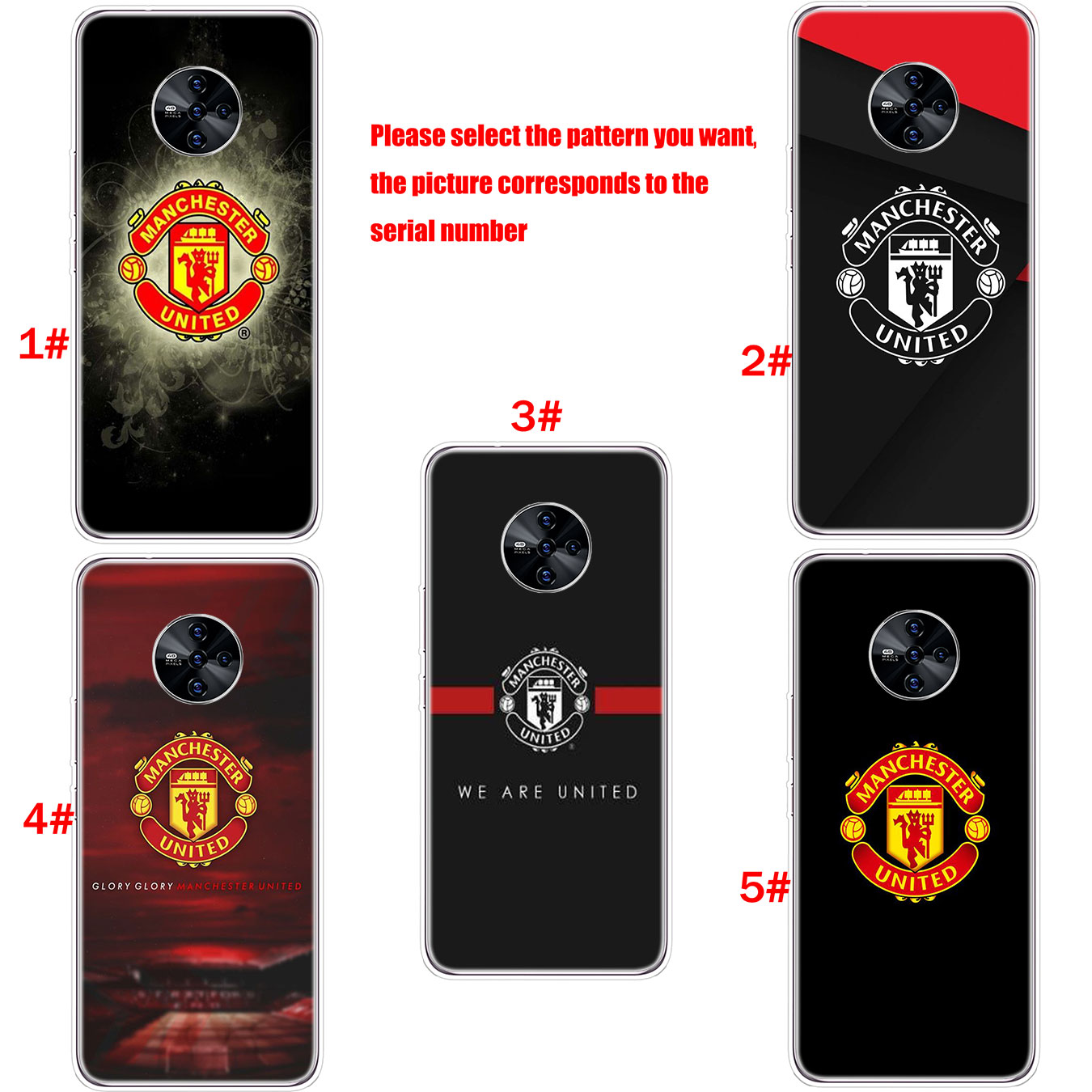 Ốp điện thoại silicon họa tiết logo đội bóng Manchester United cho iPhone XR X XS Max 7 8 6 6s Plus + 6Plus 7Plus 8Plus