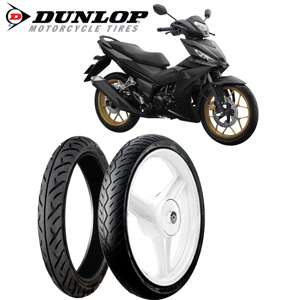Lốp ( Vỏ ) xe Winner 150 Dunlop trước TT902 90/80-17 TL hoặc sau D102 120/70-17 TL _ Lốp Trung Thành
